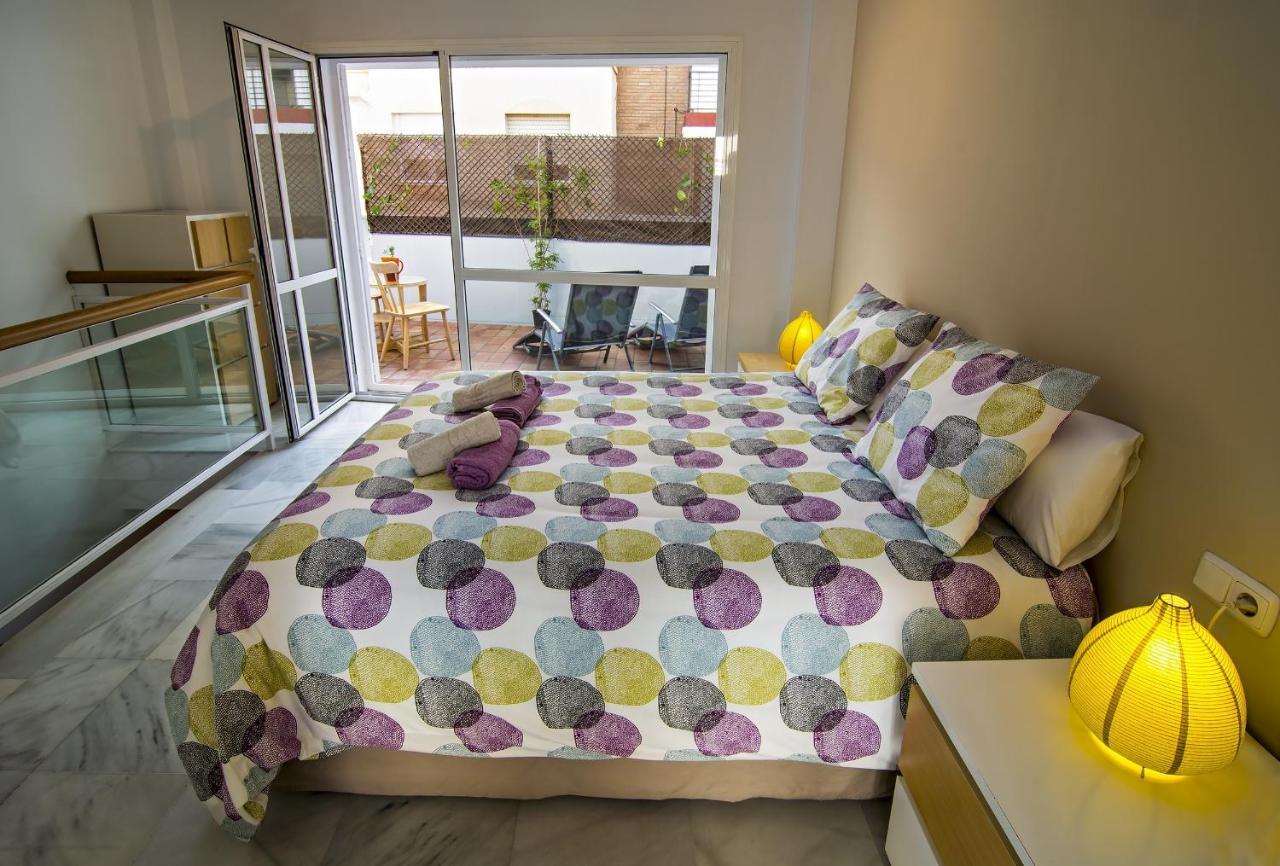 Descubrehome Sol Town Center Private Terrace إشبيلية الغرفة الصورة